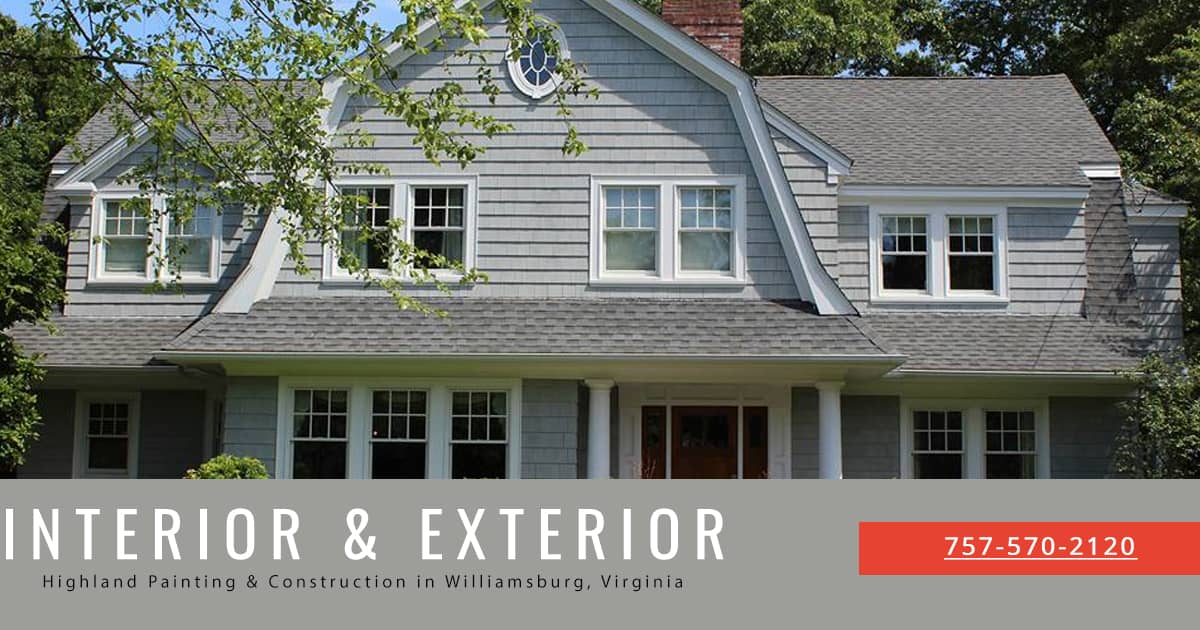 Exterior Painting Company Williamsburg, Virginia